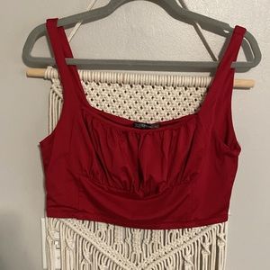 ❣️5/$20 - Ruched Bust Crop Tank Top